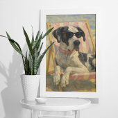 Großes Tor an der Beach Wall Art Poster Print