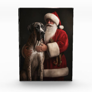 Großes Tor mit Weihnachtsfeiertag Fotoblock