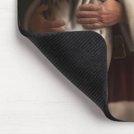 Großes Tor mit Weihnachtsfeiertag Mousepad (Ecke)