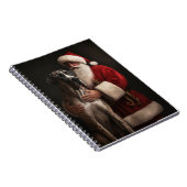 Großes Tor mit Weihnachtsfeiertag Notizblock (Rechte Seite)