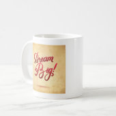 Großes Traumrot Kaffeetasse (Vorderseite Links)