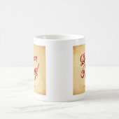 Großes Traumrot Kaffeetasse (Mittel)