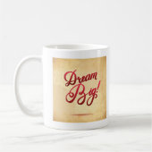 Großes Traumrot Kaffeetasse (Links)