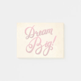 Großes Traumrot Post-it Klebezettel