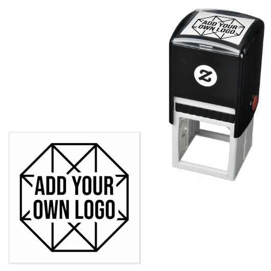 Großes Upload Ihres eigenen Firmenlogos Permastempel (Beispiel)