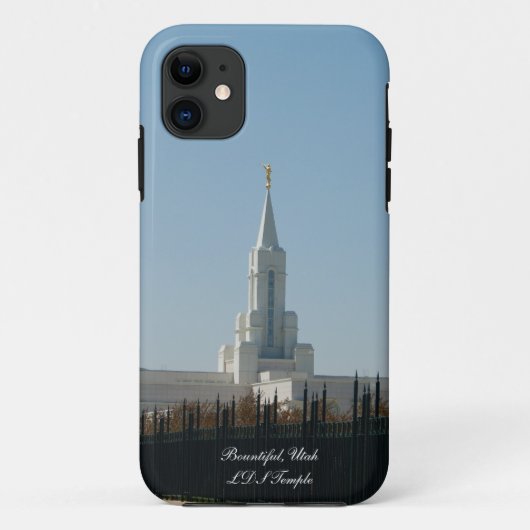 Großes, Utah LDS Temple Case (Rückseite)