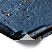 Grosses vierblättriges Kleeblatt Poster (Ecke)