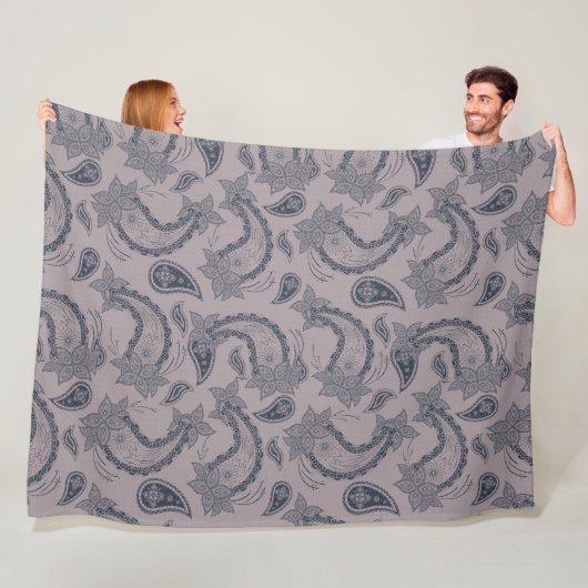 Großes Vliesschwarz Fleecedecke (Beispiel)
