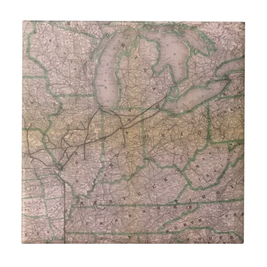 Großes Wabash System Fliese (Vorderseite)