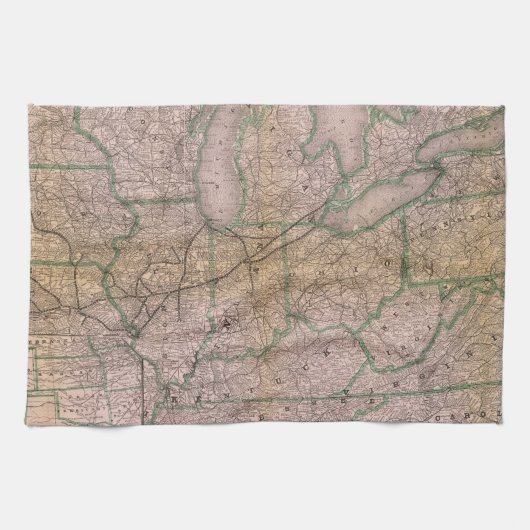 Großes Wabash System Geschirrtuch (Horizontal)