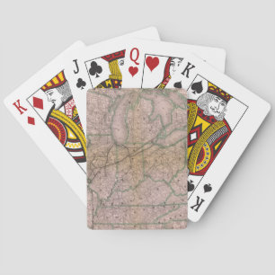 Großes Wabash System Spielkarten