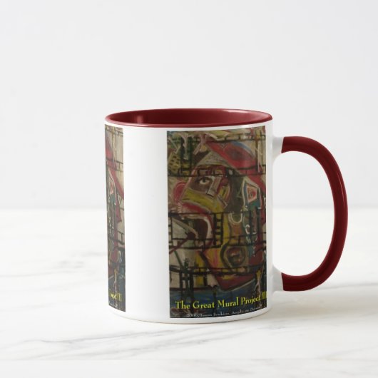 Großes Wandprojekt III Tasse (Rechts)
