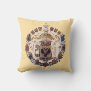 Großes Wappen des Kaiserreichs Russland Kissen