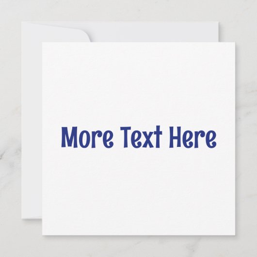 Grosses Wasser im Ozean Doppelseitiger Schlüsselan Einladung (Rückseite)