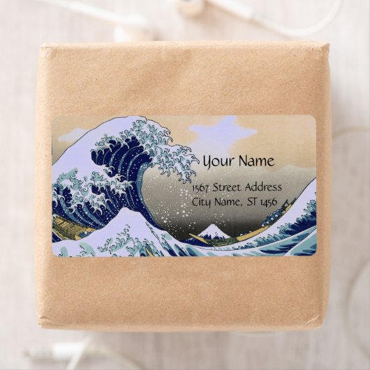 GROSSES WAVE Blau Weiß (Insitu)