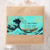 GROSSES WAVE Blau Weiß (Insitu)