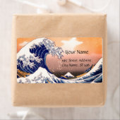 GROSSES WAVE Blau Weiß (Insitu)