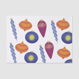 Großes Weihnachtsgeschmuckpapier Seidenpapier