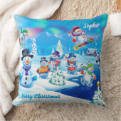 Grosses Weihnachtswerfer oder Kissen (Decke)