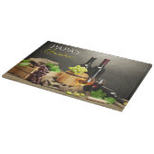 Grosses Weinbergwerk Schneidebrett (Ecke)