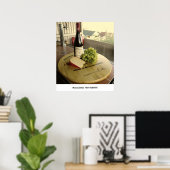 Großes Weinposter! Poster (Heimbüro)