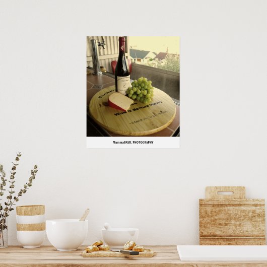 Großes Weinposter! Poster (Küche)