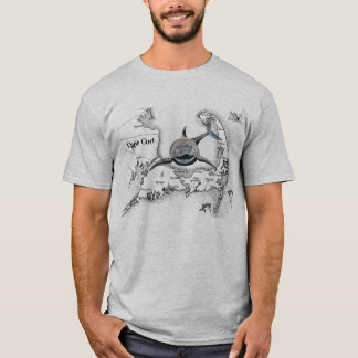 Großes Weiß Cape Cods T-Shirt