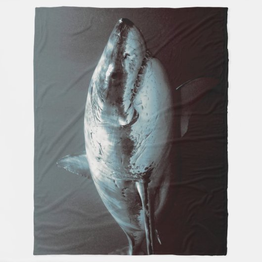 GROSSES WEISS FLEECEDECKE (Vorderseite)