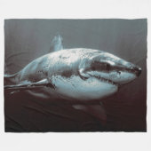 GROSSES WEISS FLEECEDECKE (Vorderseite (Horizontal))