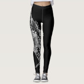 GROSSES WEISS LEGGINGS (Vorderseite)