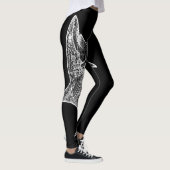 GROSSES WEISS LEGGINGS (Rechts)