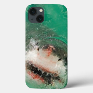 Großes Weiß Shark1 Case-Mate iPhone Hülle