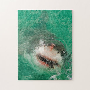 Großes Weiß Shark1 Puzzle