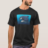 Großes weißer Haifisch-Shirt T-Shirt (Vorderseite)