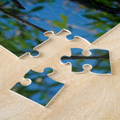 Großes Weißes Egret Florida. Weihnachtsgrüße Puzzle (Seite)