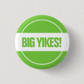 Großes Yikes! Knopf Button (Vorderseite)