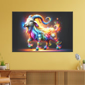 GROSSES ZIEL LEINWANDDRUCK (Insitu (Wohnzimmer))