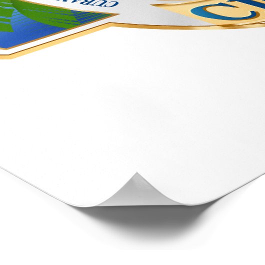 Großes Zigarrenposter Poster (Ecke)