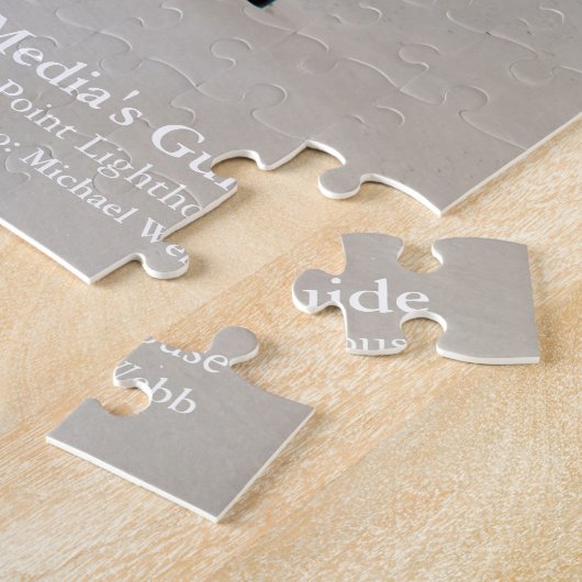 Großes Zobel-Punkt-Leuchtturm-Puzzlespiel Puzzle (Seite)