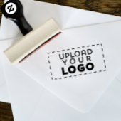 Großfirmenlogo für die Briefmarke aus Kautschuk Gummistempel