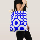 Großflächiger geometrischer Circle Print Tasche (Von Nahem)