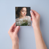 Großformat-Fotomakeup-Artist mit Ihrem Logo Flyer (Gruppe)