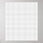 Großformat Graph Paper Poster (Vorne)