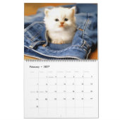 Großformat-Kätzchen-Kalender Kalender (Feb 2027)