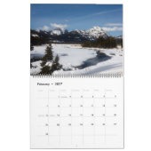 Großformat Yellowstone Park Kalender (Feb 2027)