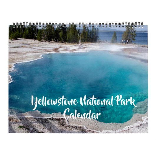 Großformat Yellowstone Park Kalender (Titelbild)