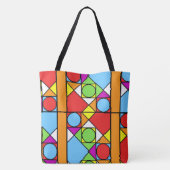 Großformatige Taschen-Taschen-Abstraktion #1 Tasche (Rückseite)