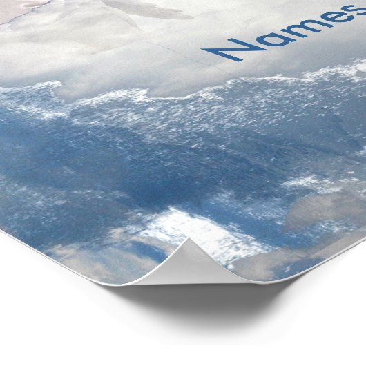 Großformatiges Special Erinnerungen Poster (Ecke)