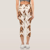 Großfuß Capri Leggings (Rückseite)