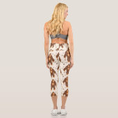 Großfuß Capri Leggings (Rückseite)